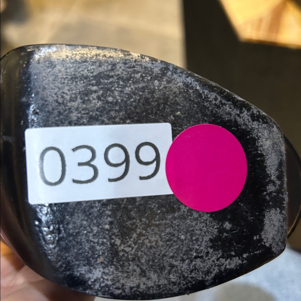 Saint Laurent Black Woven T‑Bar Leather Heels - Picture 7 of 7